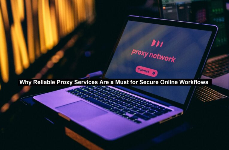 Why Reliable Proxy Services Are a Must for Secure Online Workflows