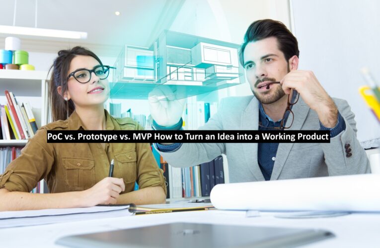 PoC vs. Prototype vs. MVP: How to Turn an Idea into a Working Product